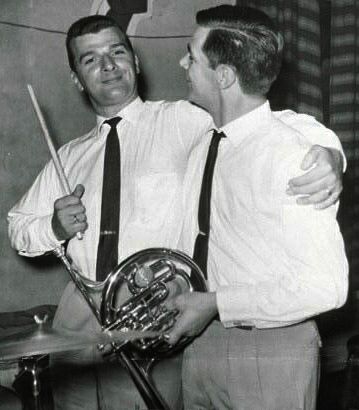 Allan Ganley with Jimmy Deuchar