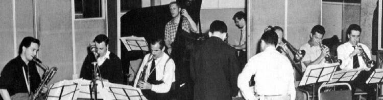Photograph taken at the recording session below